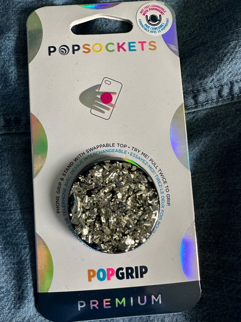‼️RARE‼️🎸Popsocket🎸🔥NWT🔥Base Phone Holder & Stand w/Swappable Top